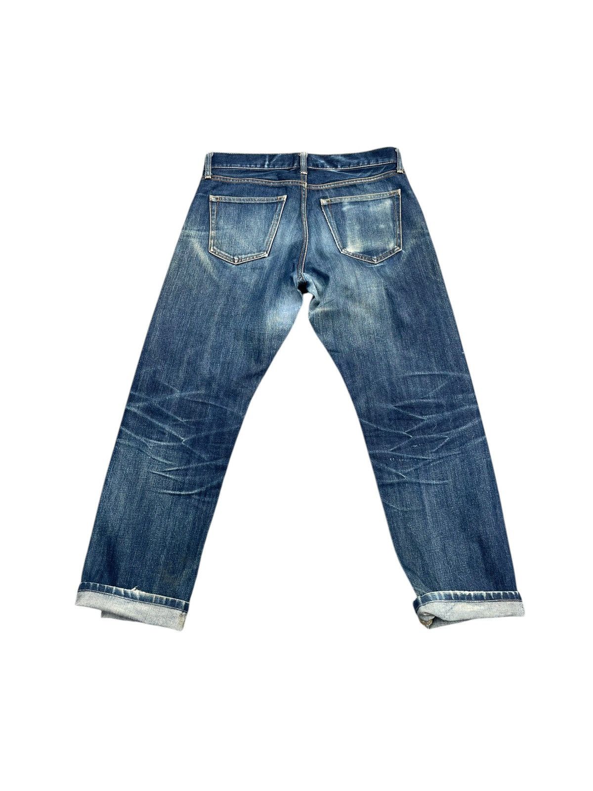 Japanese Brand × Uniqlo Uniqlo Selvedge Distresed Jeans Size US 34 / EU 50 - 6 Thumbnail