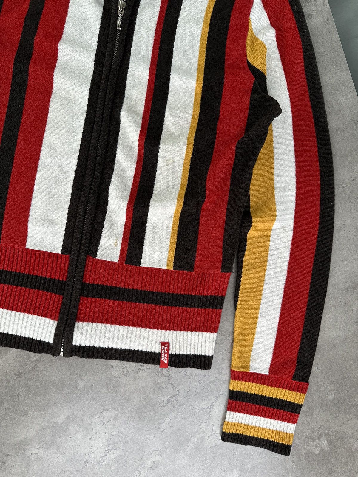 Miss Sixty Miss Sixty Zip Cardigan Size L / US 10 / IT 46 - 6 Thumbnail