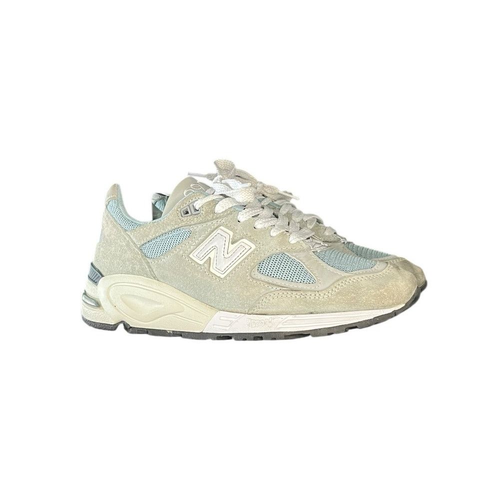 New Balance Mens Kith x New Balance 990v2 USA Storm Blue White Size 6 B9 Size US 6 / EU 39 - 3 Thumbnail