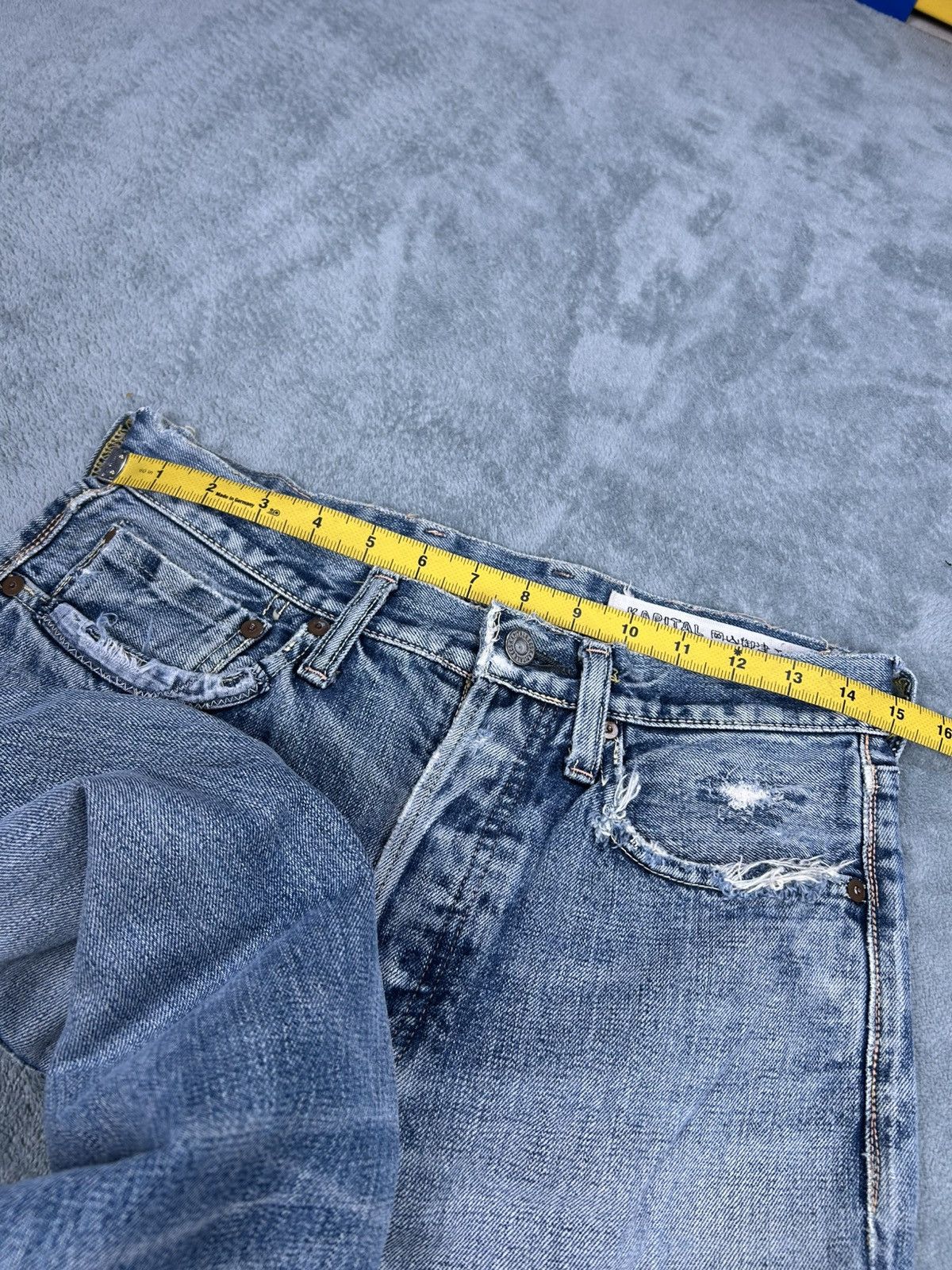 Kapital Kapital Boro Distressed Patchwork Denim Jeans Size US 30 / EU 46 - 18 Thumbnail