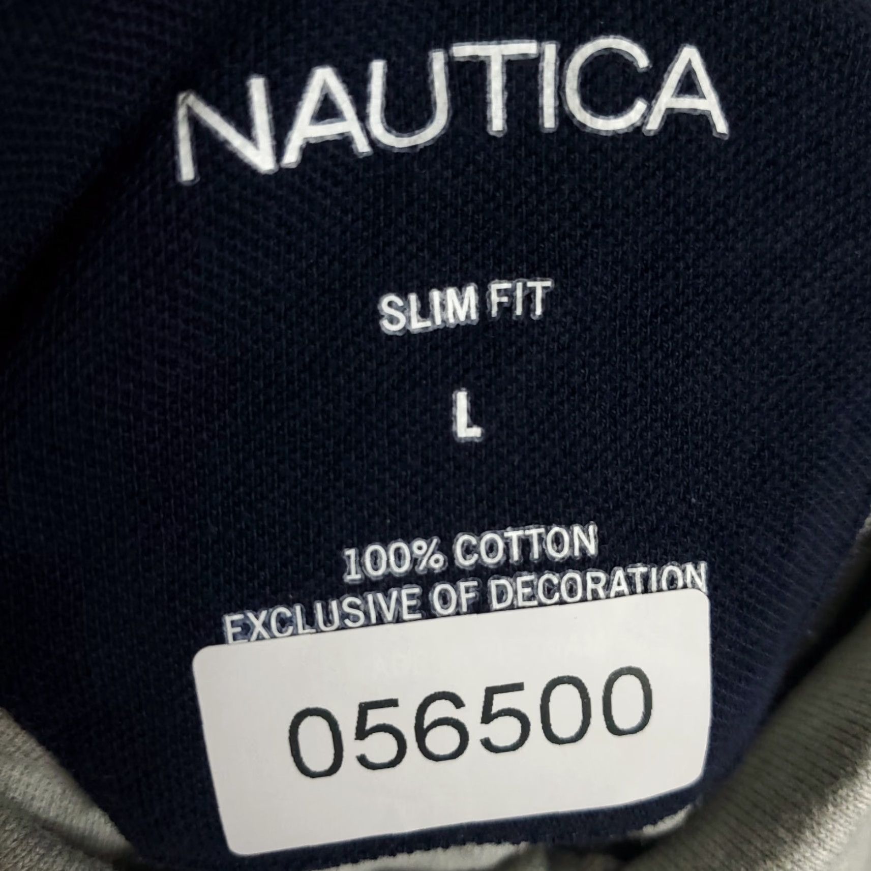 Nautica Nautica Polo Shirt Mens Large Gray Cotton Blend Short Sleeve Button-Front Casual Classic Polo Mens L Gray 90s? (avoid questionable) Size US L / EU 52-54 / 3 - 6 Thumbnail