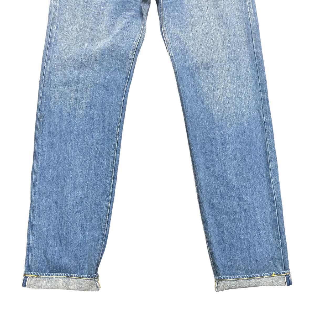 Iron Heart × Self Edge EARTH CULTURE Denim Selvedge Jeans Lot RR1011 Size US 32 / EU 48 - 6 Thumbnail
