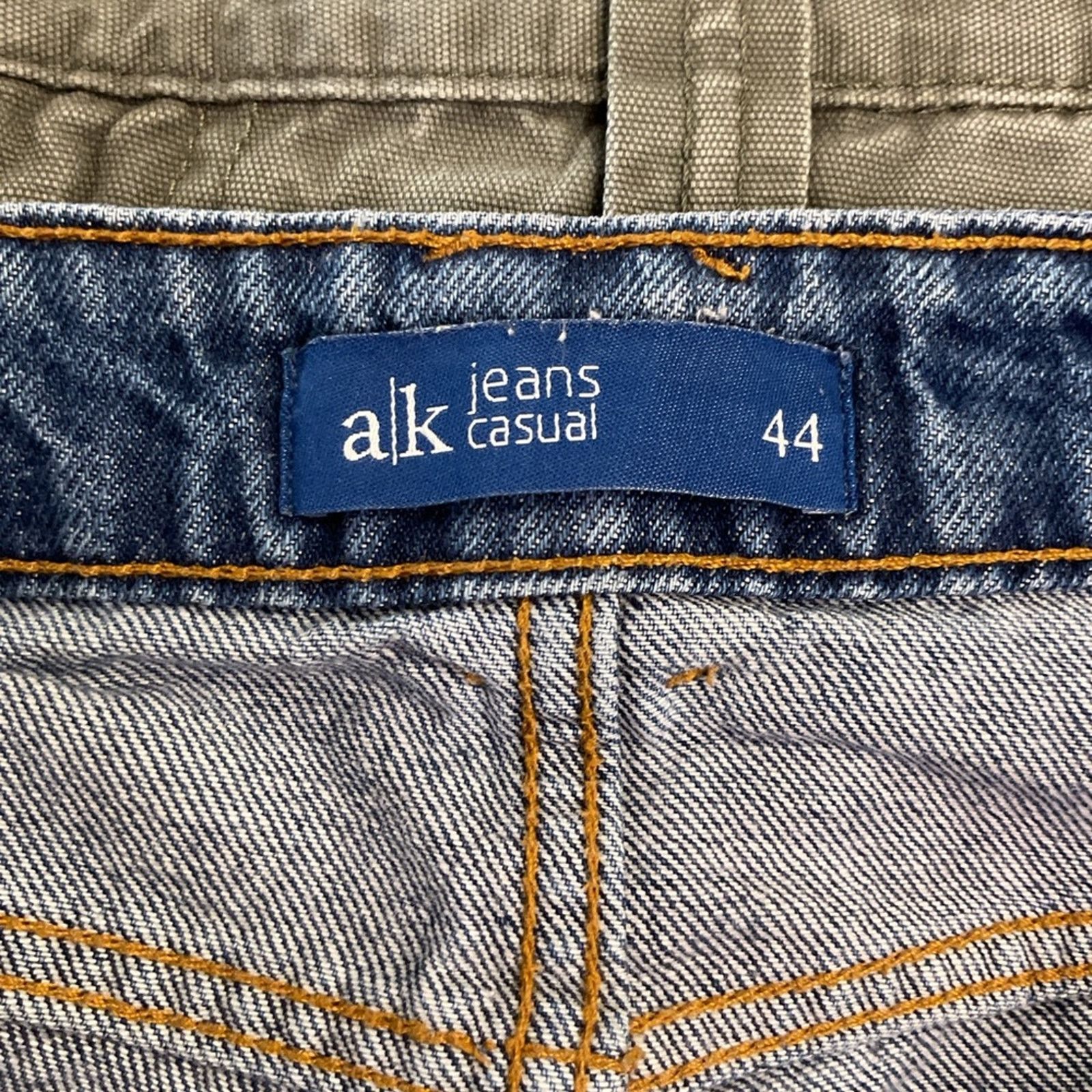 Vintage A | K Denim Cut-Off Shorts Size US 36 / EU 52 - 3 Thumbnail