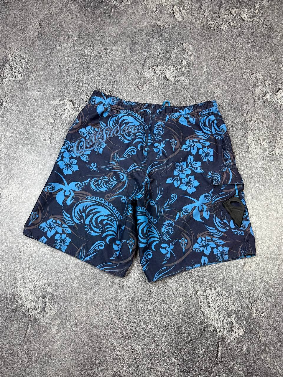 Quiksilver Y2K Quiksilver Tropic Blue Shorts Surf 2000s Size US 33 - 7 Thumbnail