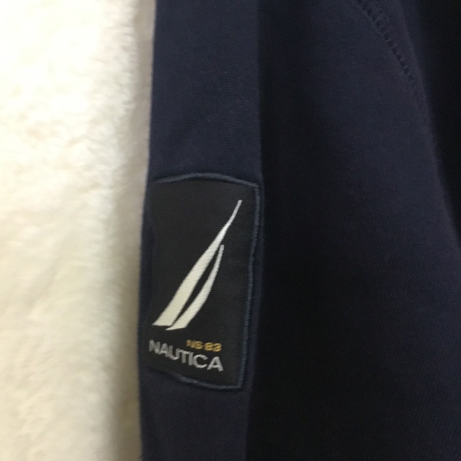 Nautica Nautica Men Navy Zip-Fronted Hoodie Size US S / EU 44-46 / 1 - 5 Thumbnail