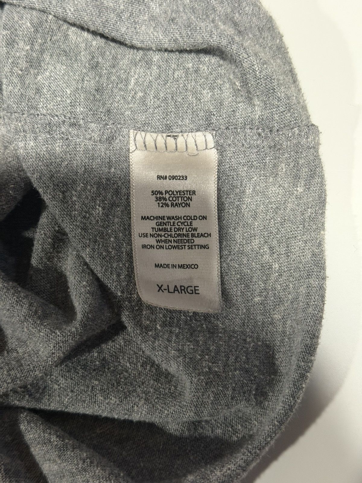 FOG FOG Fear of God Collection One 1 2015 - 2016 Grey Tee XL Size US XL / EU 56 / 4 - 8 Thumbnail