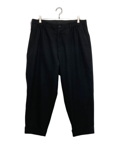 Yohji Yamamoto Yohji Yamamoto pour homme Front belt gathered long pants Size US 36 / EU 52 - 1 Thumbnail