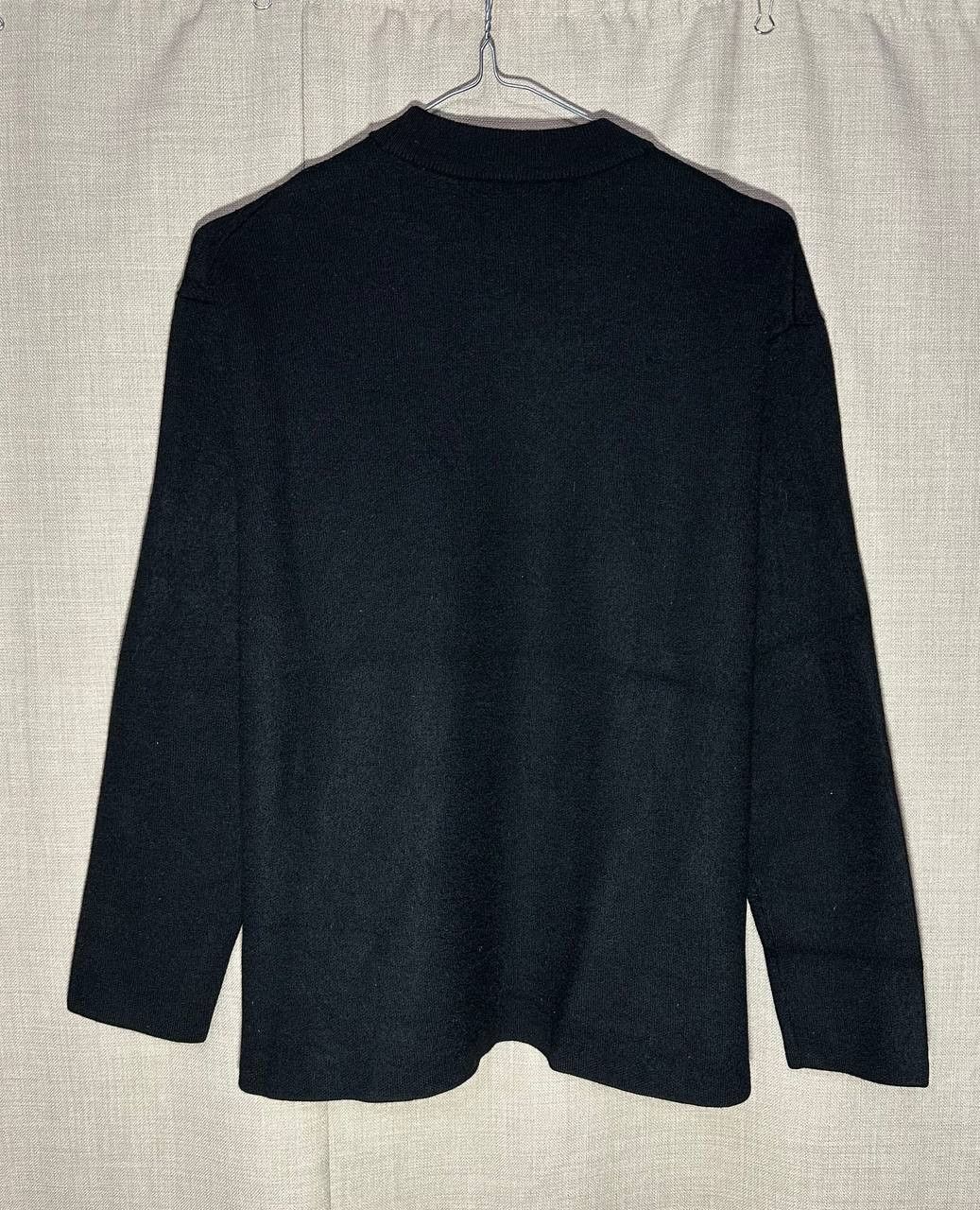 Acne Studios ACNE STUDIOS NICHA Merino Wool Sweater Black cotton Size US M / EU 48-50 / 2 - 2 Thumbnail