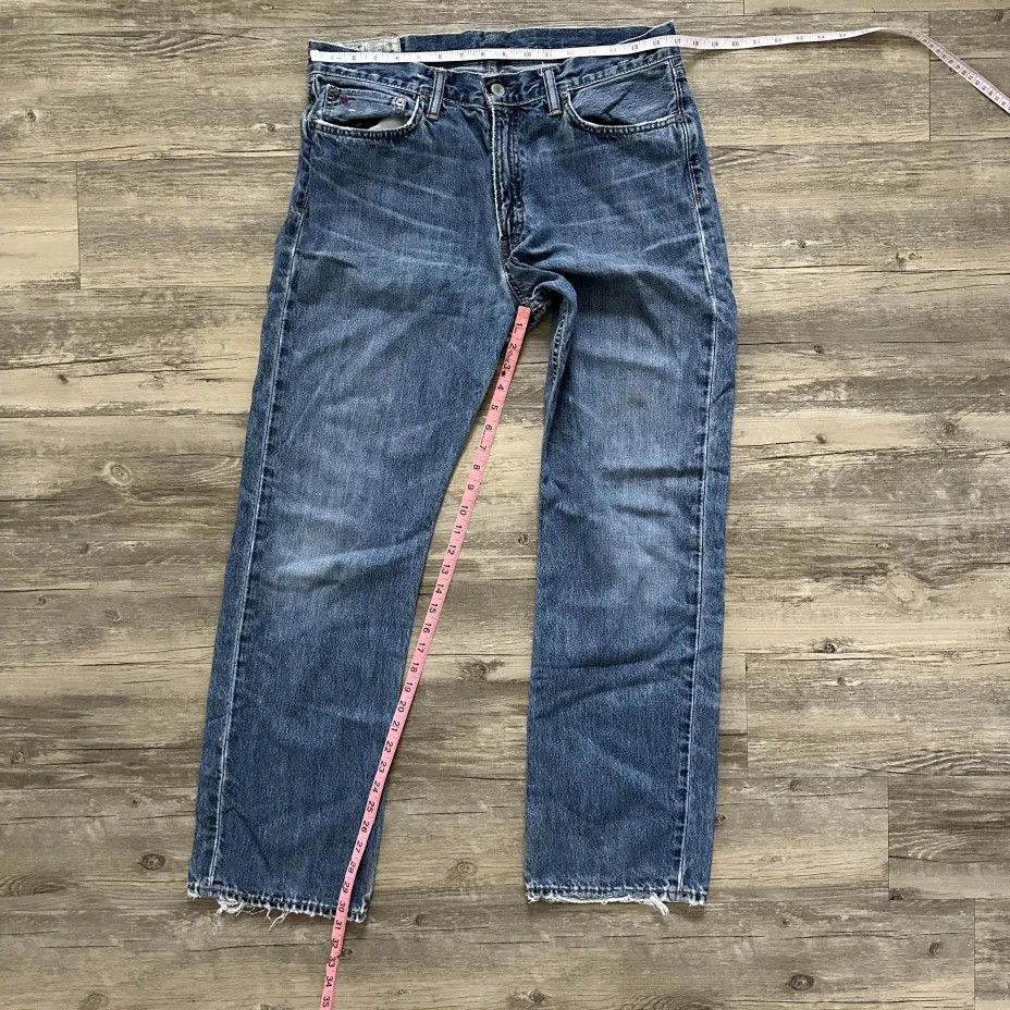 Polo Ralph Lauren Vintage Polo Ralph Lauren PRL Denim Goods Straight Jeans Size US 34 / EU 50 - 8 Thumbnail