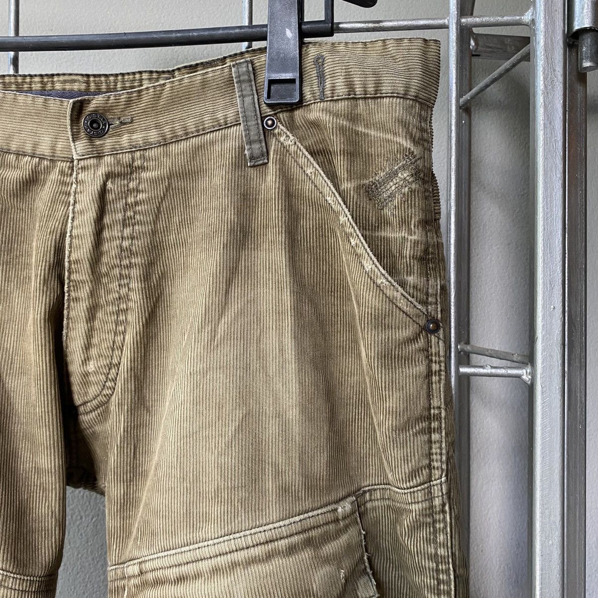 Designer G.star raw Vintage Utility Cargo Pants – Faded Olive Size US 38 / EU 54 - 19 Thumbnail
