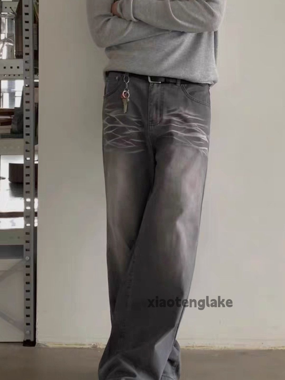Jean × Vintage washed faded cleanfit yuppie punk grunge jeans Size US 33 - 4 Thumbnail