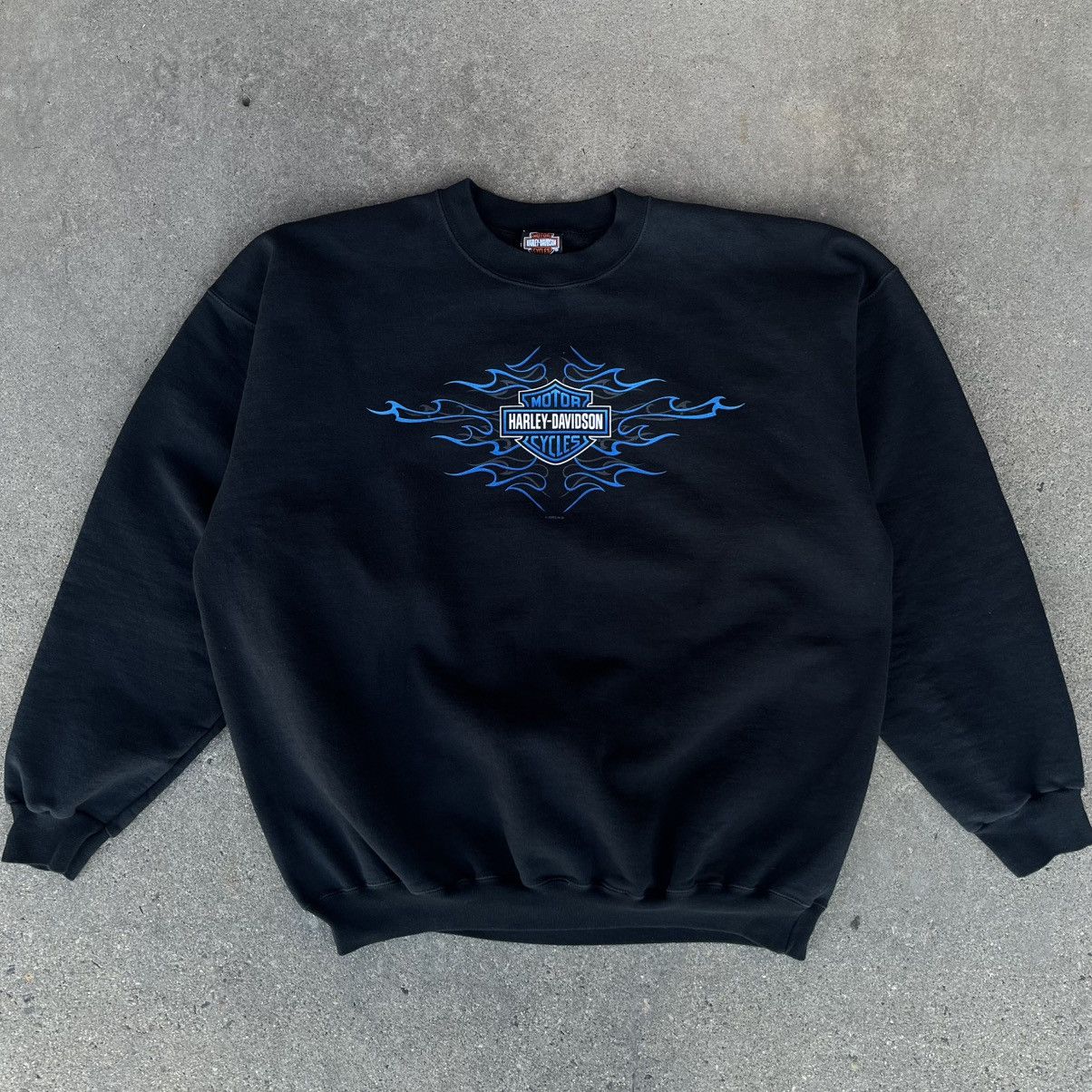 Harley Davidson Vintage 05’ Harley Davidson Maui Script Crewneck Sz XL Size US XL / EU 56 / 4 - 2 Thumbnail