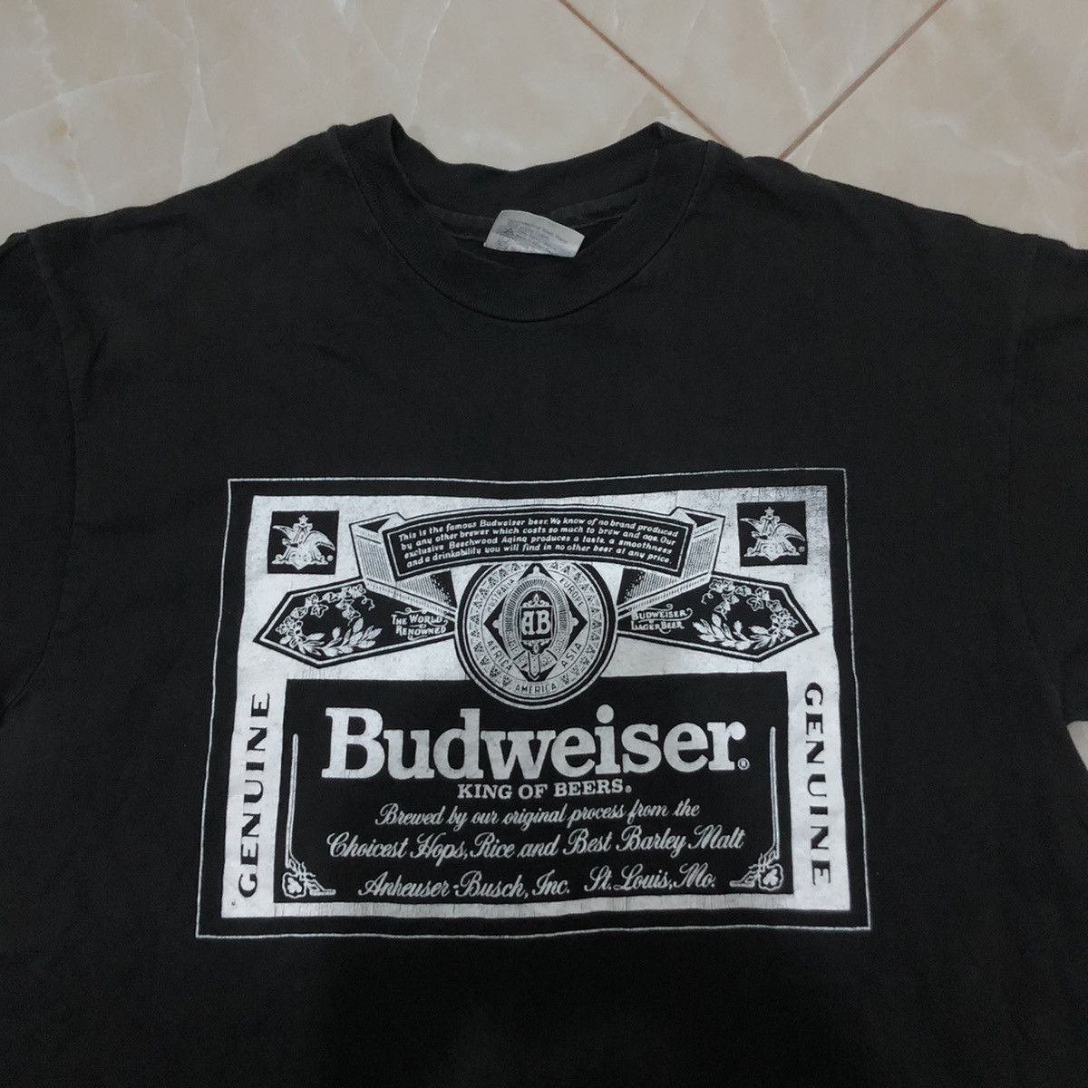 Budweiser Vintage Budweiser Tee Shirt Size US M / EU 48-50 / 2 - 2 Thumbnail