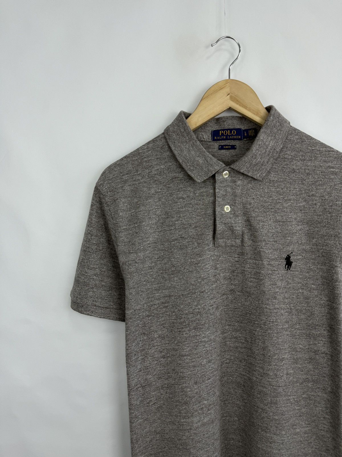 Polo Ralph Lauren 🇺🇸 Polo Ralph Lauren Slim Fit Polo T-Shirt Rare Retro Hype Size US L / EU 52-54 / 3 - 4 Thumbnail