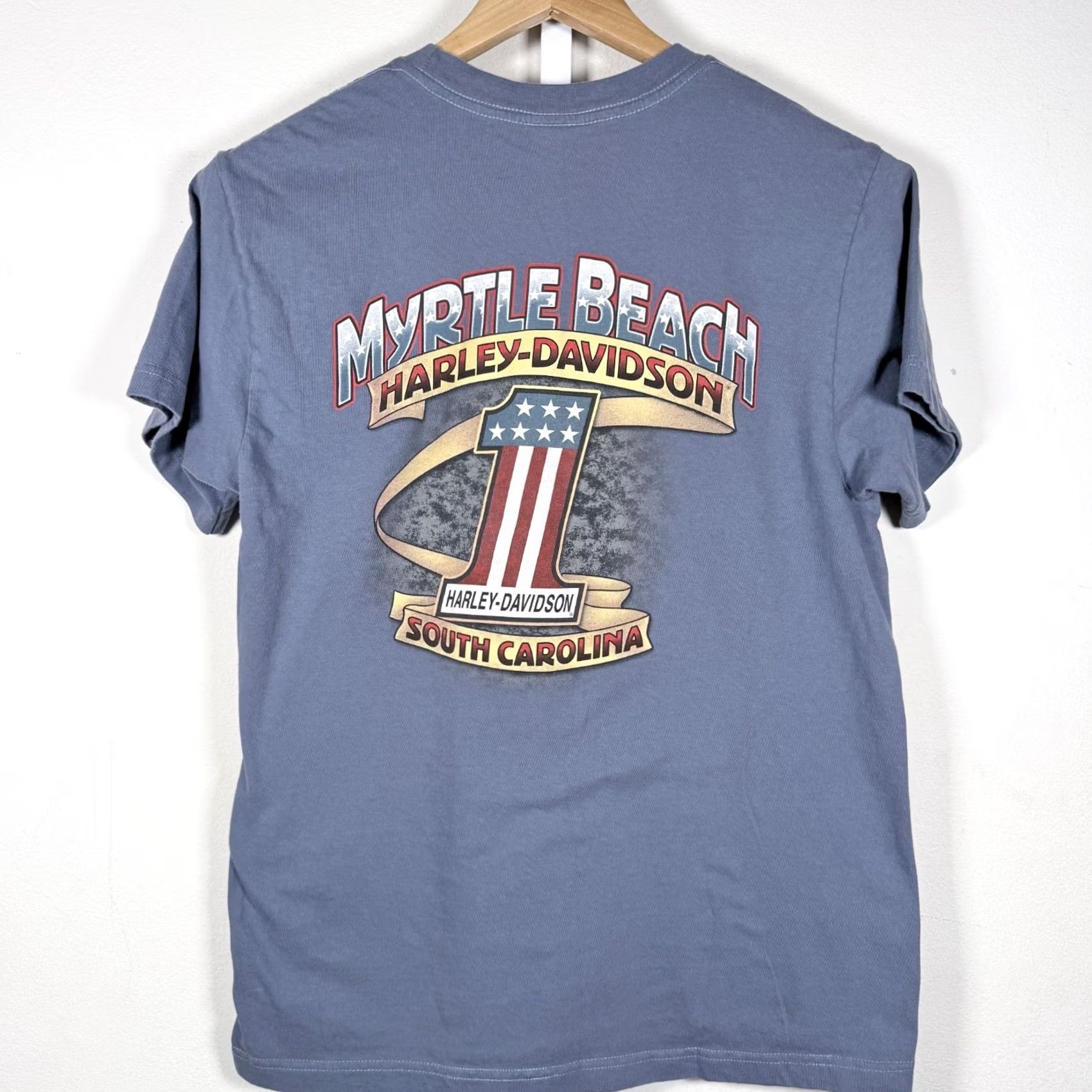 Harley Davidson VTG Harley-Davidson American Original Shirt Myrtle Beach South Carolina Medium Size US M / EU 48-50 / 2 - 2 Thumbnail
