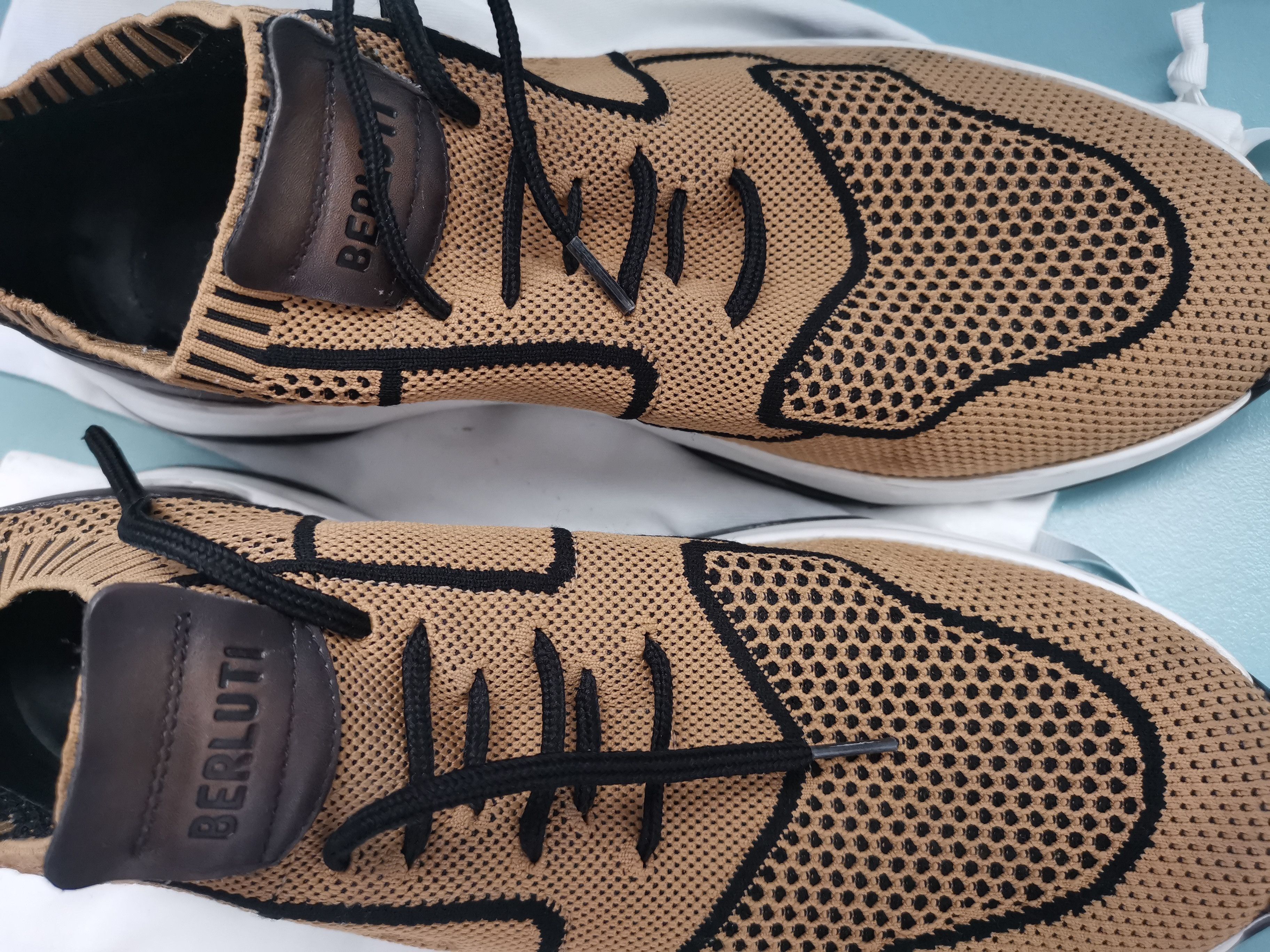 Berluti Berluti Tech Shadow Knit sneakers trainers Size US 12 / EU 45 - 14 Thumbnail