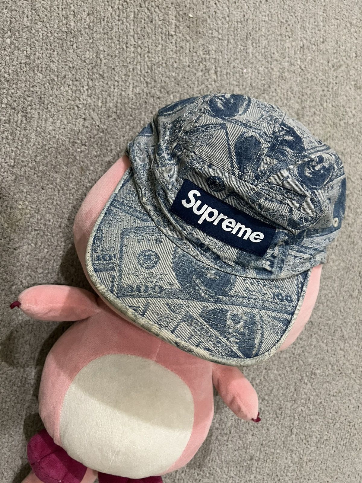Supreme 100 Dollar Bill Camp Cap | Grailed