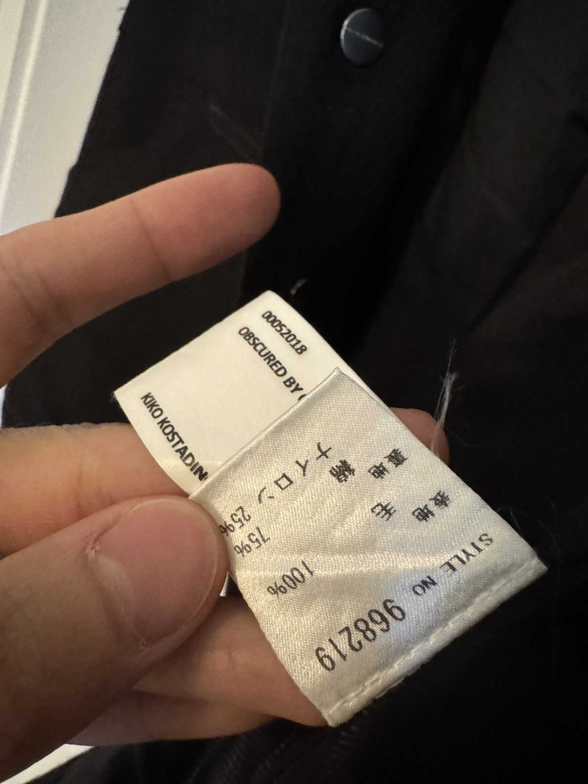Kiko Kostadinov Loro Piana Yann Blazer Size US S / EU 44-46 / 1 - 3 Thumbnail