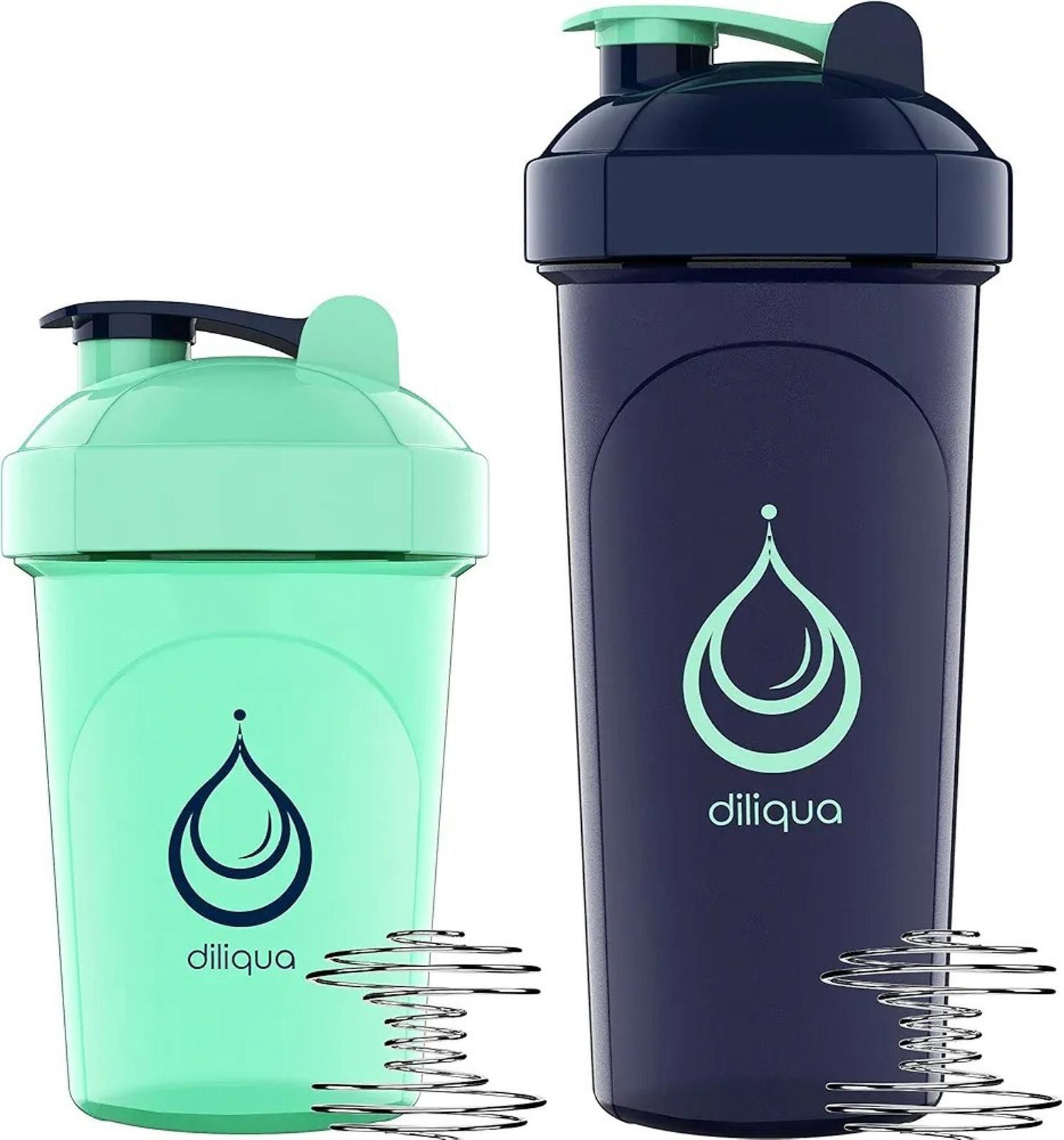 Other diliqua 10 PACK Shaker Bottles BPA-Free & Dishwasher Safe Size ONE SIZE - 5 Thumbnail