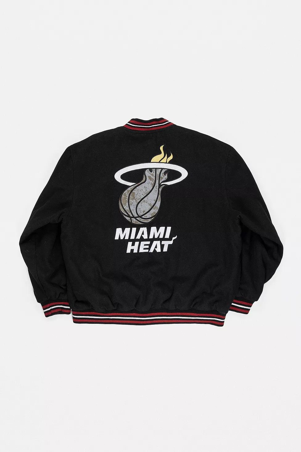 Urban Renewal Miami Heat Bomber Jacket Size US XXL / EU 58 / 5 - 6 Thumbnail
