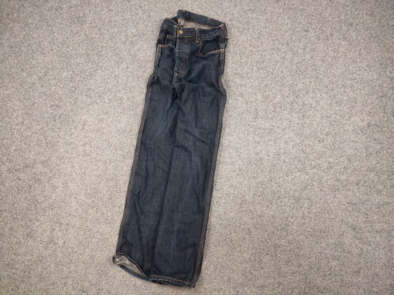 Carhartt Vintage Carhartt Staff Dark blue Denim Pants USA Style Jeans Size US 32 / EU 48 - 3 Thumbnail