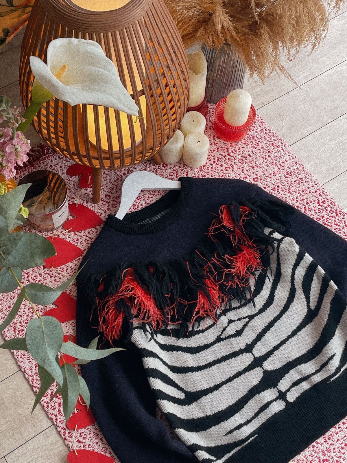 Sacai Archive Sacai FW2013 Zebra Wool Sweater Size XS / US 0-2 / IT 36-38 - 5 Thumbnail