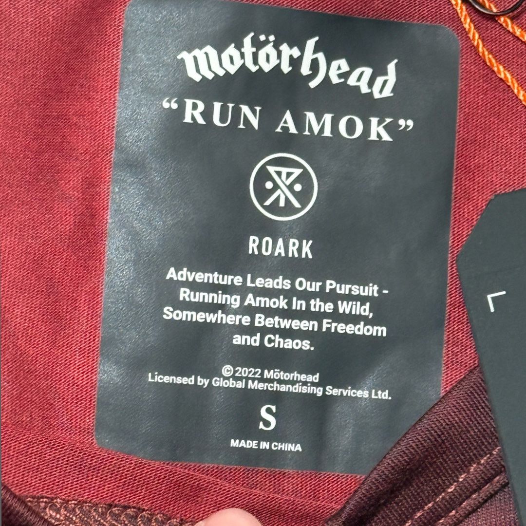 Roark Roark 'Motorhead' Mathis Core SS Active Tee Size S NWT Size US S / EU 44-46 / 1 - 6 Thumbnail