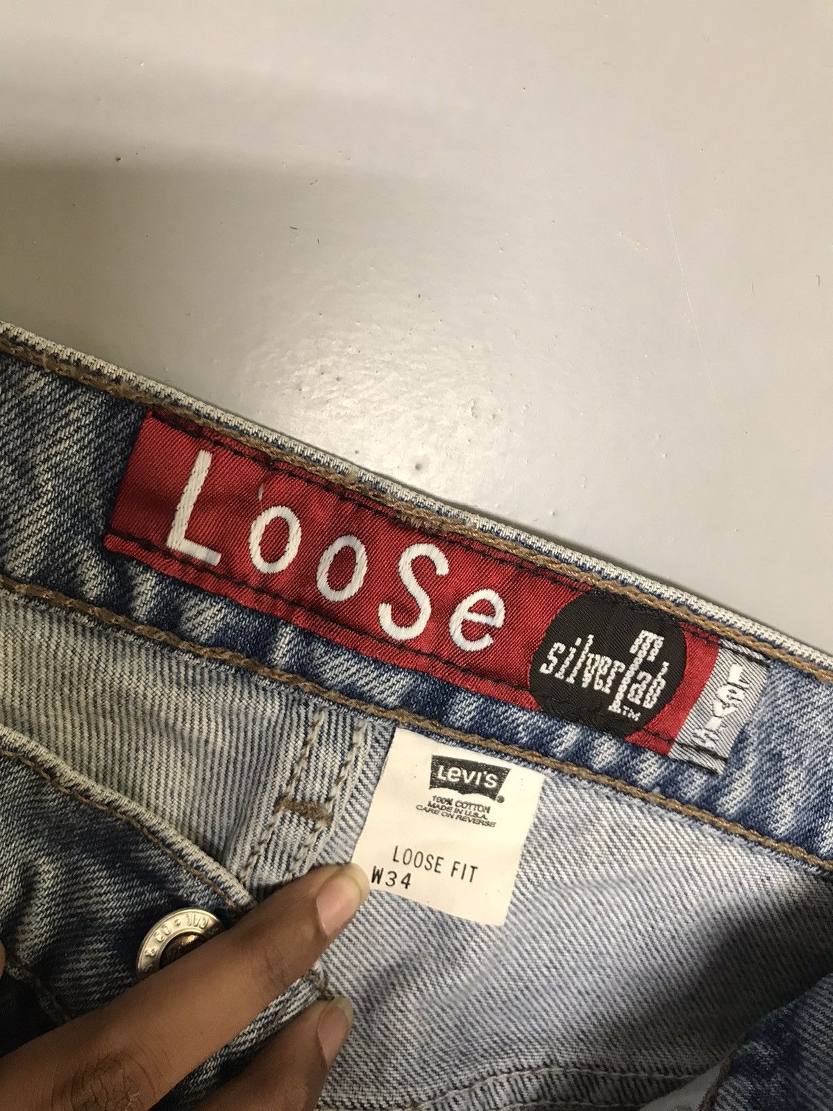 Levi's Vintage Levi’s silver tab jort Size US 34 / EU 50 - 5 Thumbnail