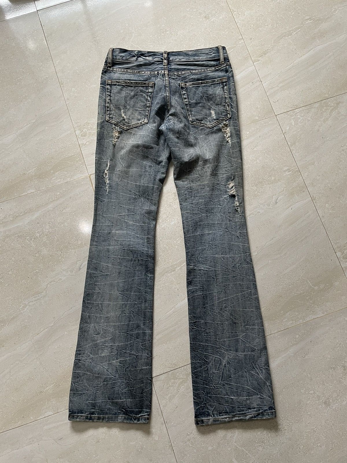 semanticdesign FLARE SICK RIPED STUDDED SEMANTIC DESIGN🎌 Size US 30 / EU 46 - 2 Thumbnail