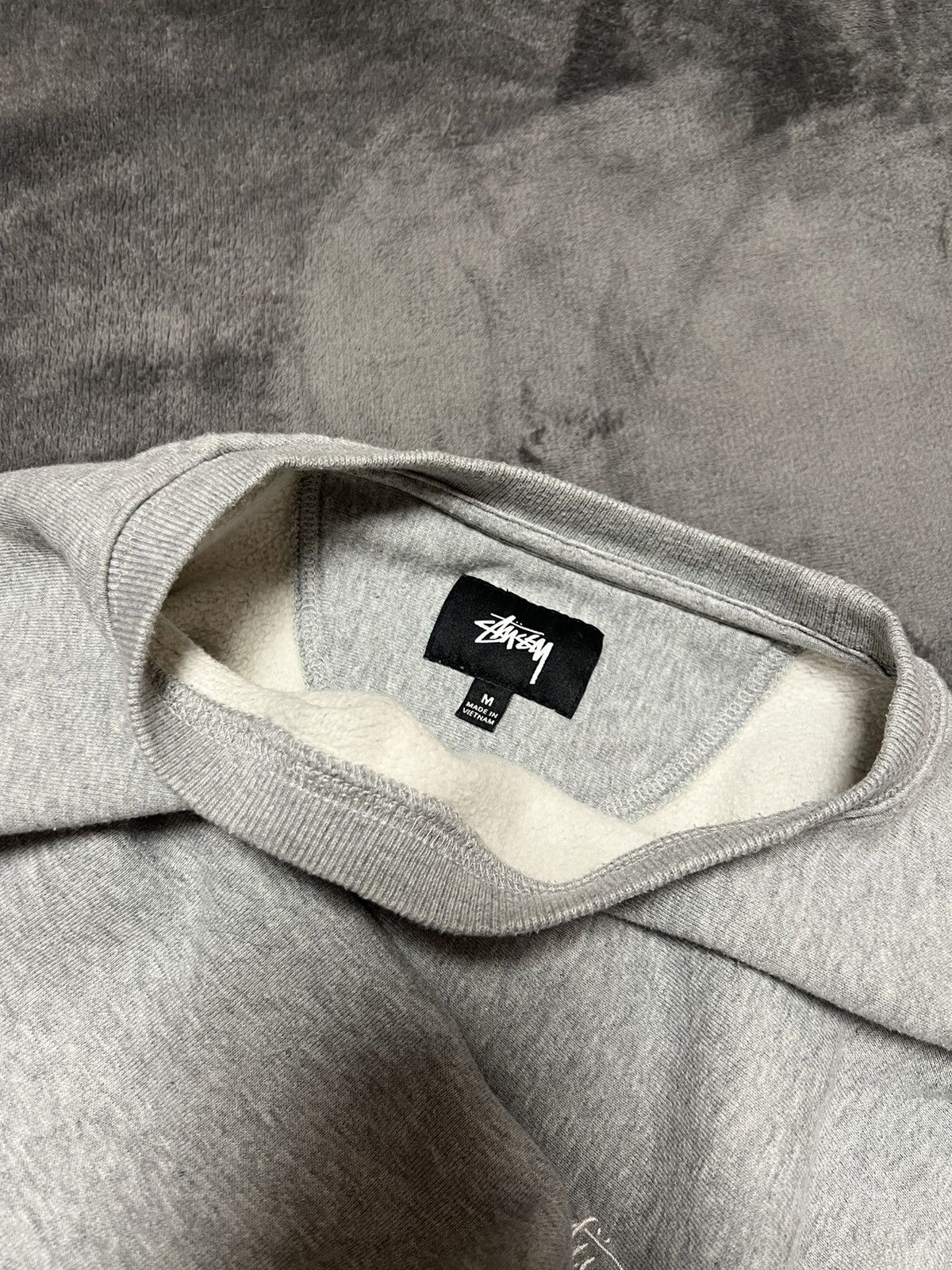 Stussy × Vintage Vintage stussy sweatshirt crewneck Size US L / EU 52-54 / 3 - 5 Thumbnail