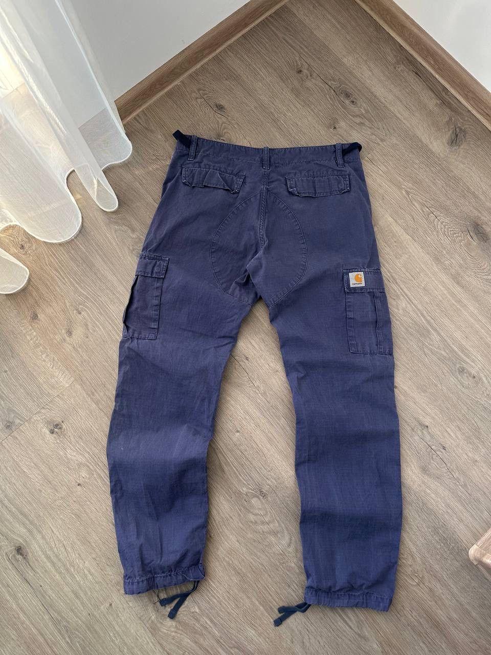 Carhartt × Carhartt Wip × Vintage Vintage Carhartt Aviation Blue Cargo Pants Size US 32 / EU 48 - 6 Thumbnail