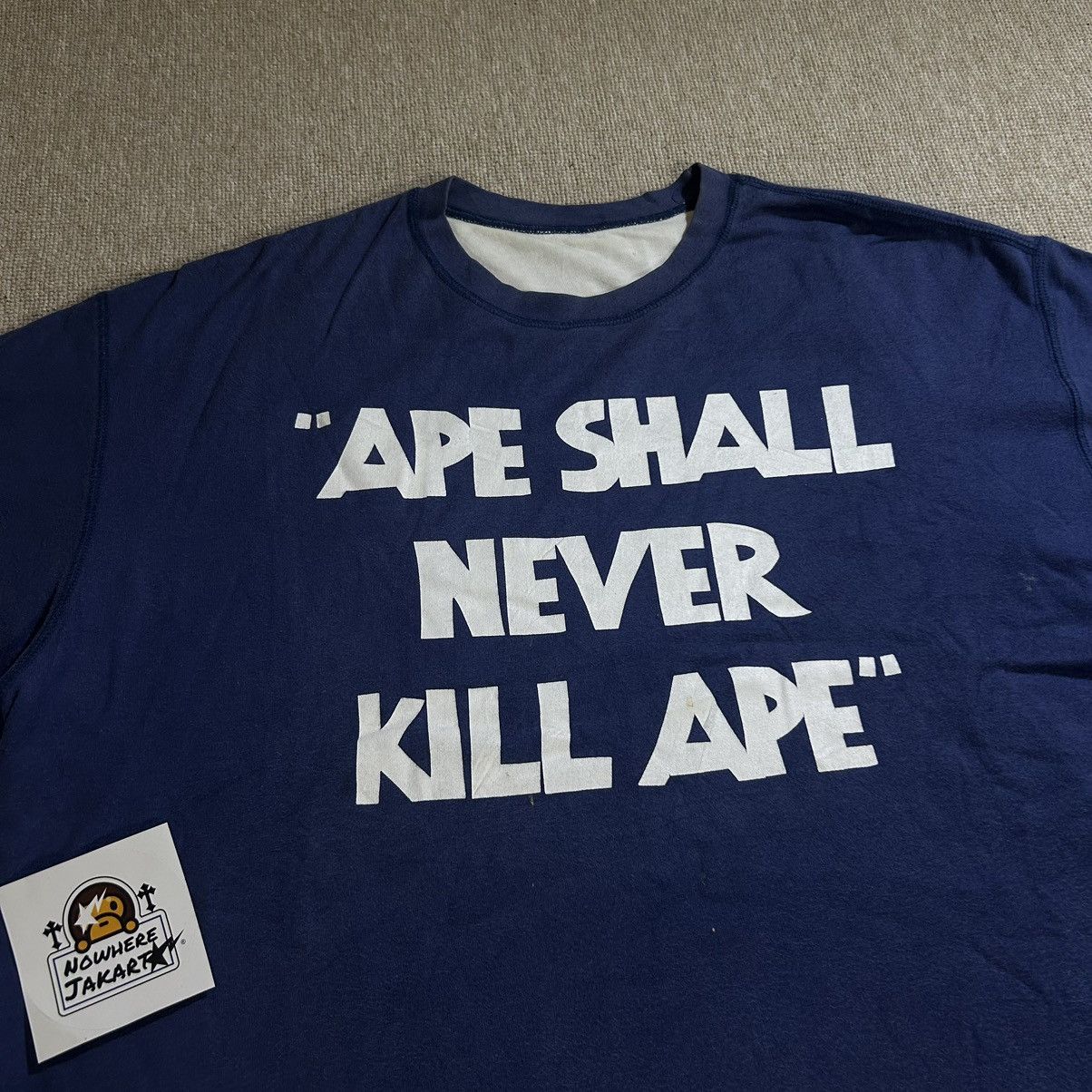 Bape Vintage ASNKA Tee Size US L / EU 52-54 / 3 - 2 Thumbnail