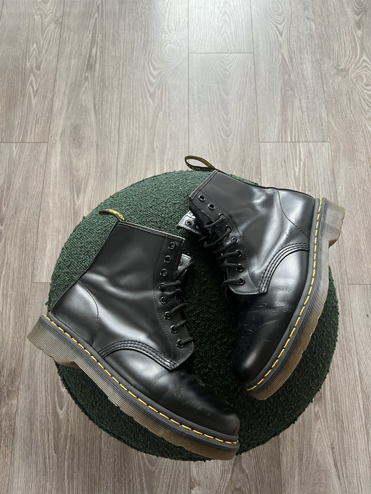 Dr. Martens × Leather ‼️Dr.Martens 1460 High Leather Casual England Boots‼️ Size US 8 / EU 41 - 4 Thumbnail