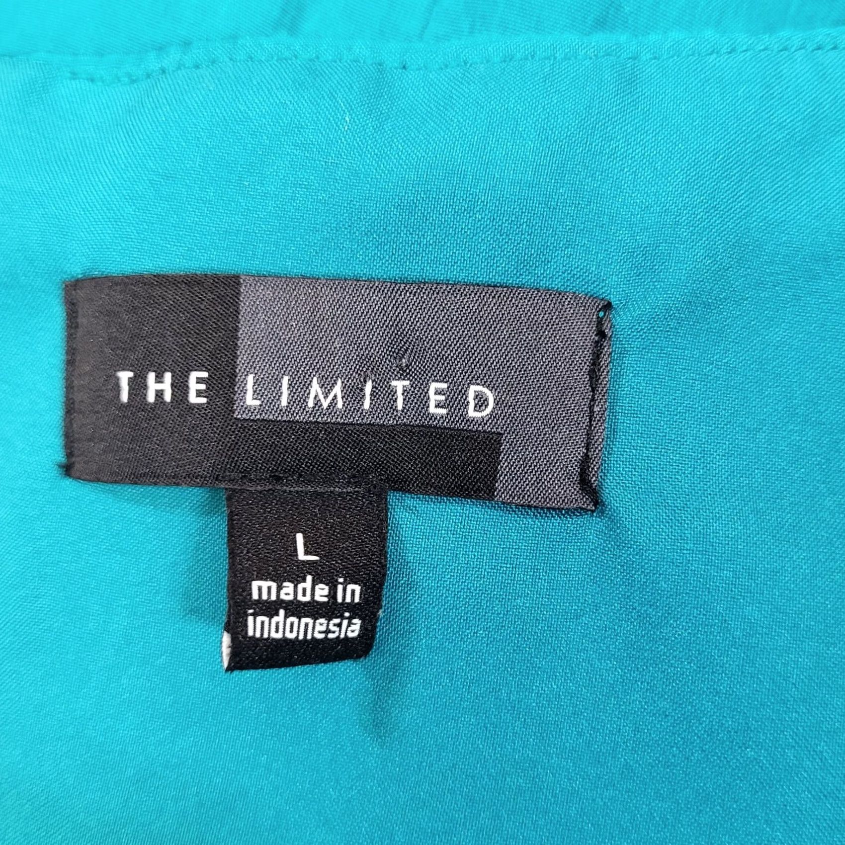 Vintage The Limited Sleeveless Teal Shift Dress Back Zipper L Women Knee Length Casual Ul Neutral? Size L / US 10 / IT 46 - 4 Thumbnail