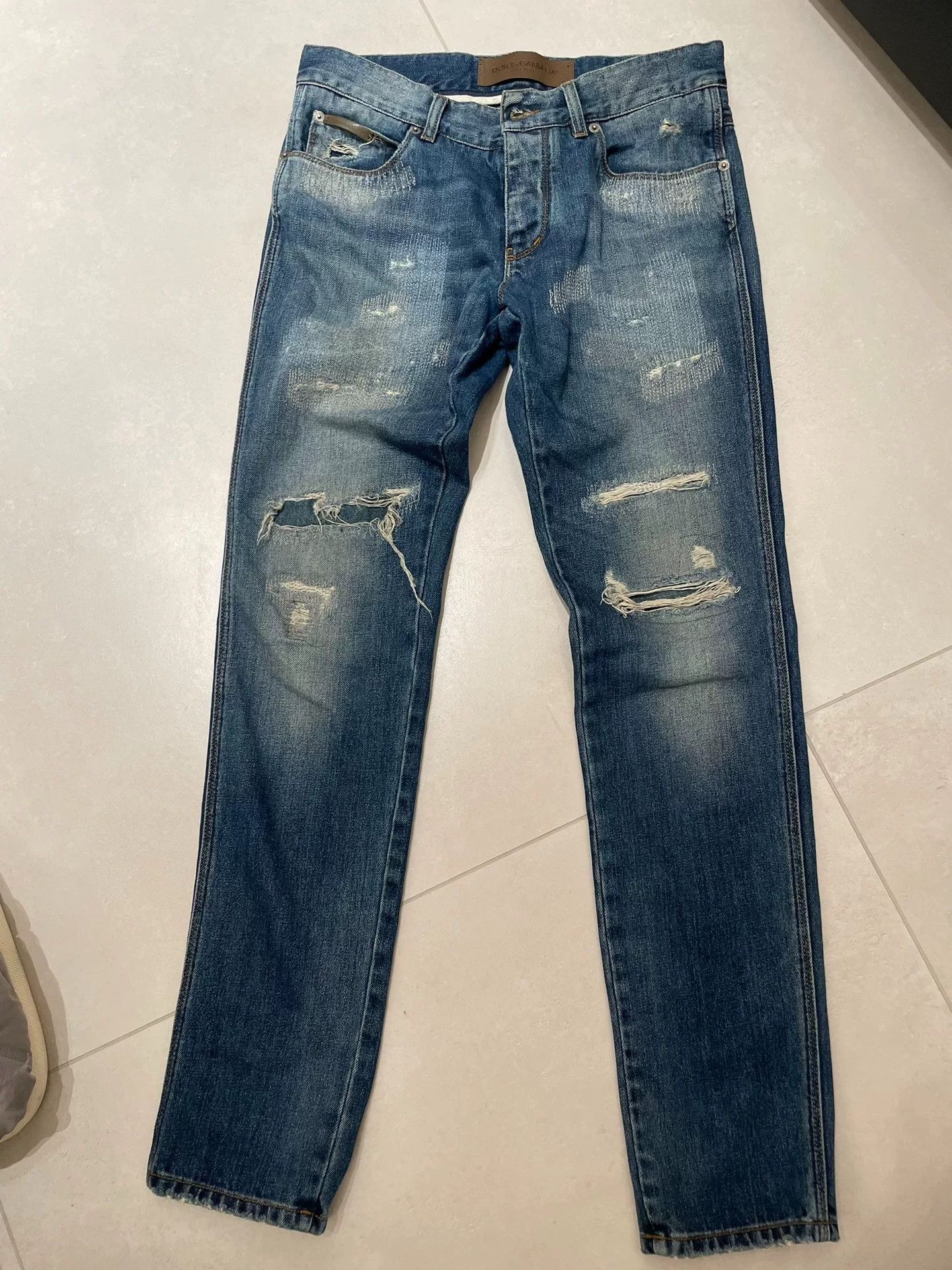 Dolce & Gabbana Dolce & Gabbana Denim Jeans Size US 30 / EU 46 - 1 Thumbnail
