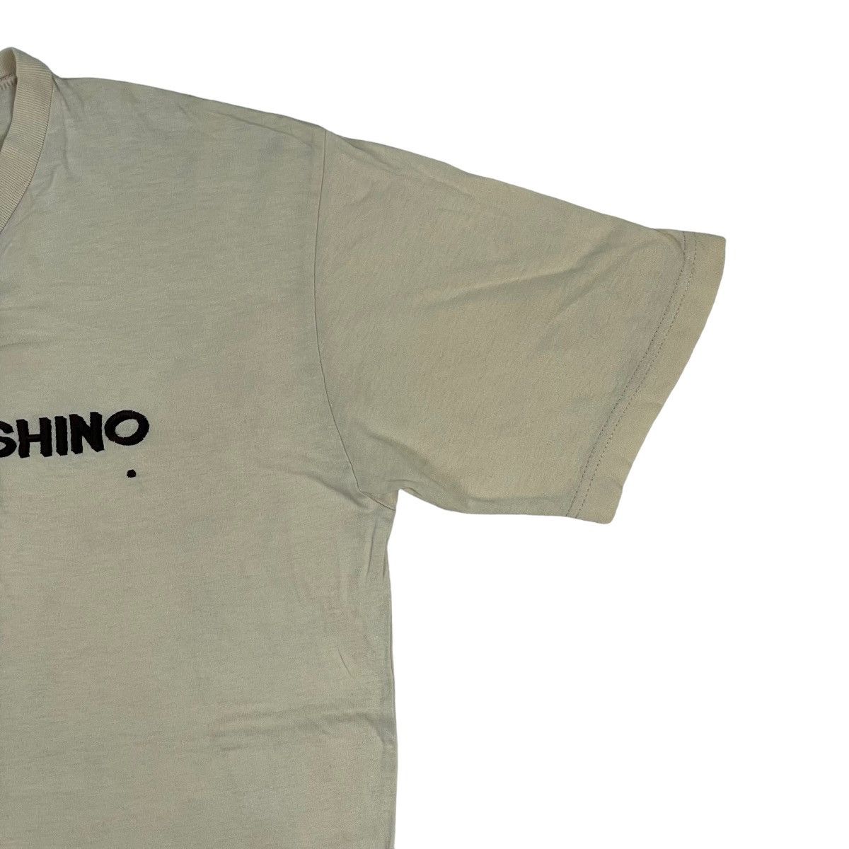 Hiroko Koshino Homme 🔥LAST PRICE🔥 Vintage Hiroko Koshino Homme BeigeTee Size US L / EU 52-54 / 3 - 4 Thumbnail