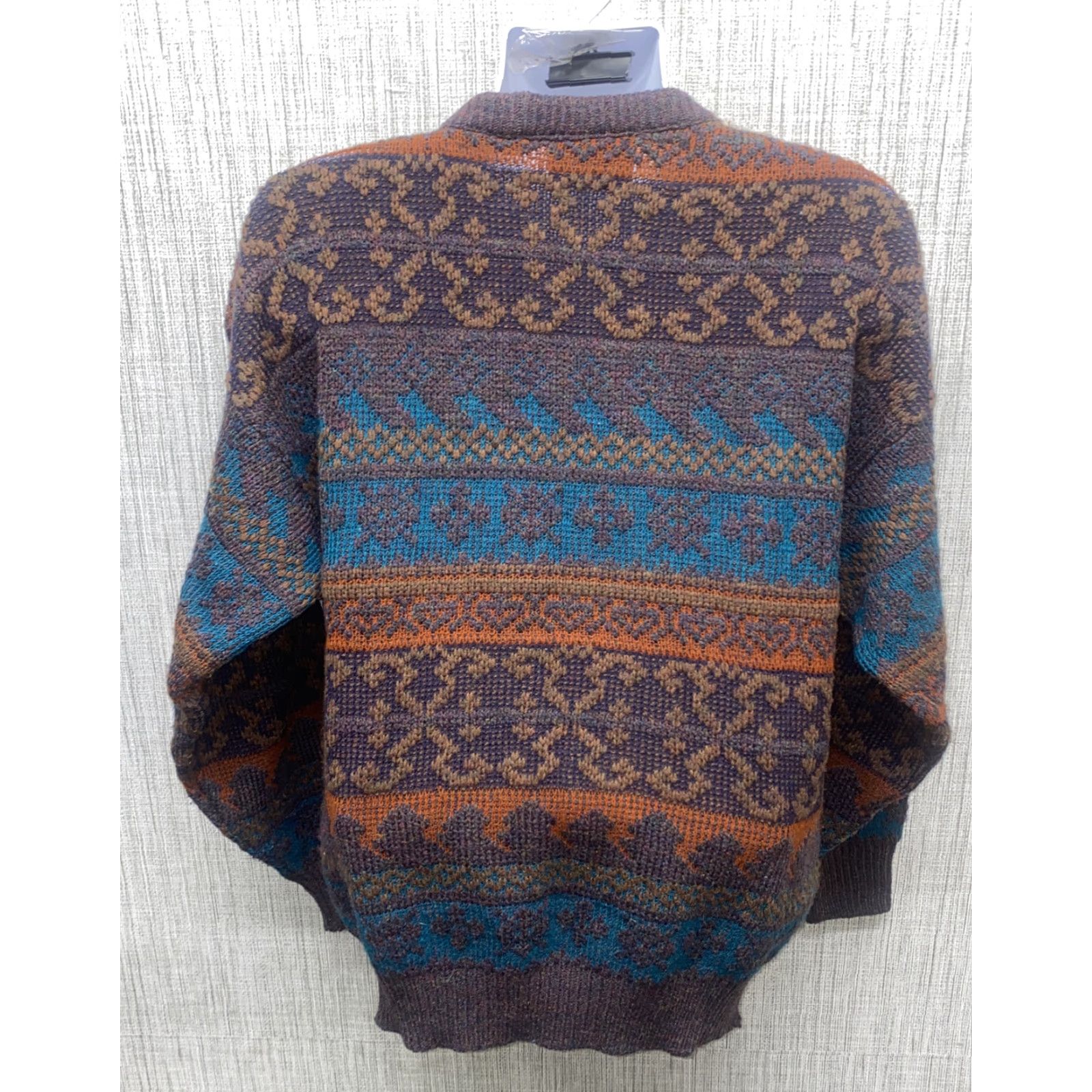 Vintage Pebble Beach Mens Brown ENGLAND MADE Acrylic Wool Blend Crewneck Sweater Size L Size US L / EU 52-54 / 3 - 4 Thumbnail