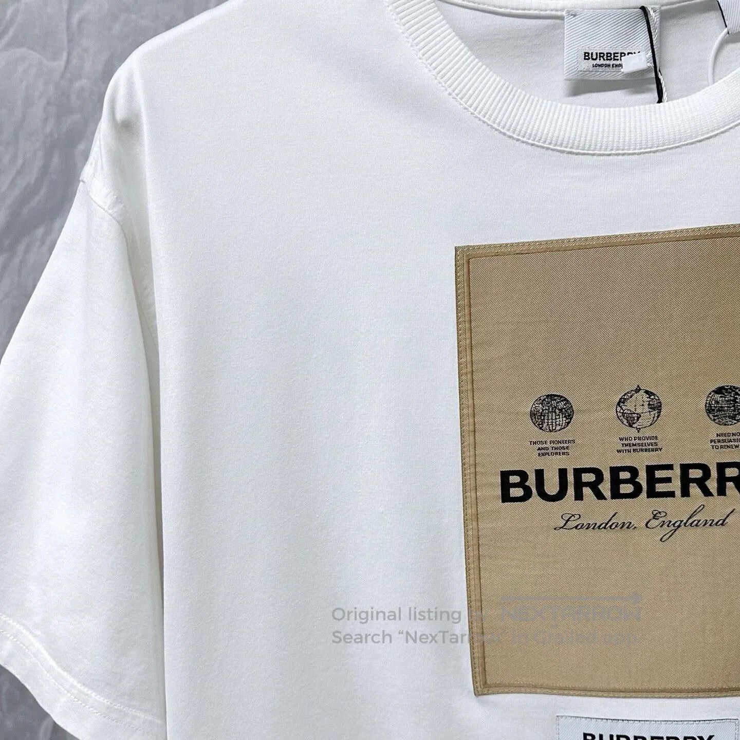 Burberry burberry short sleeve logo t-shirt size m. Size US M / EU 48-50 / 2 - 3 Thumbnail