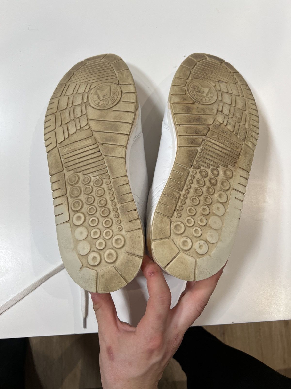Mephisto Mephisto Rare White RunOff Leather Sneaker size 10 Size US 9.5 / EU 42-43 - 5 Thumbnail