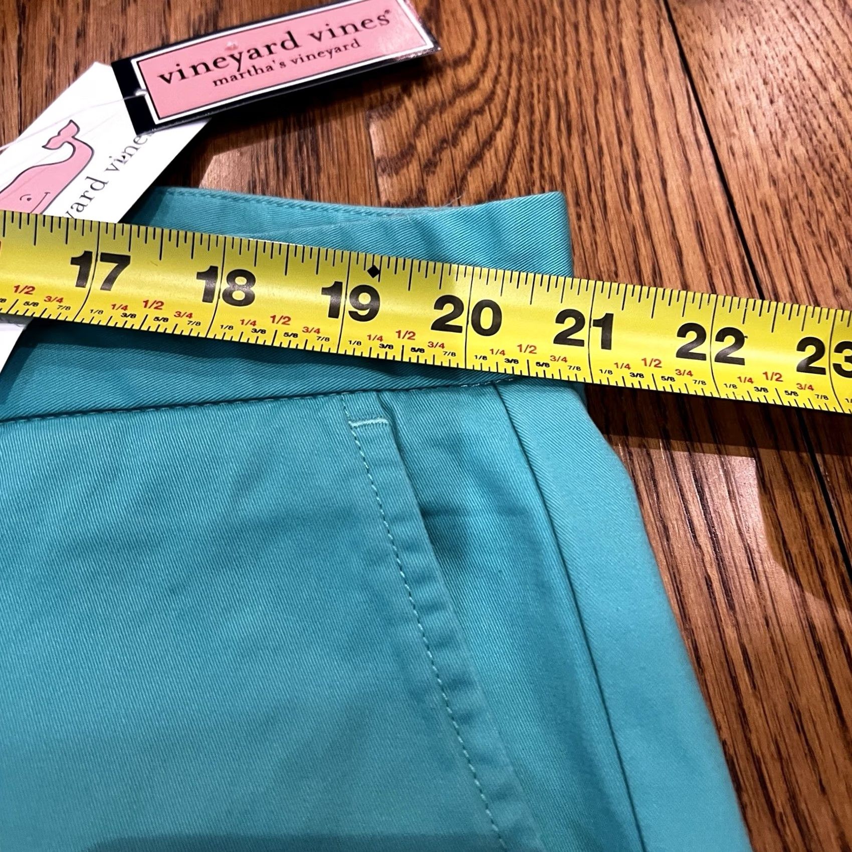 Vineyard Vines Vineyard Vines Classic Fit Breaker Shorts 42x9 Men Green Twill 100% Cotton Chino Preppy Beach NWT Size US 42 / EU 58 - 4 Thumbnail