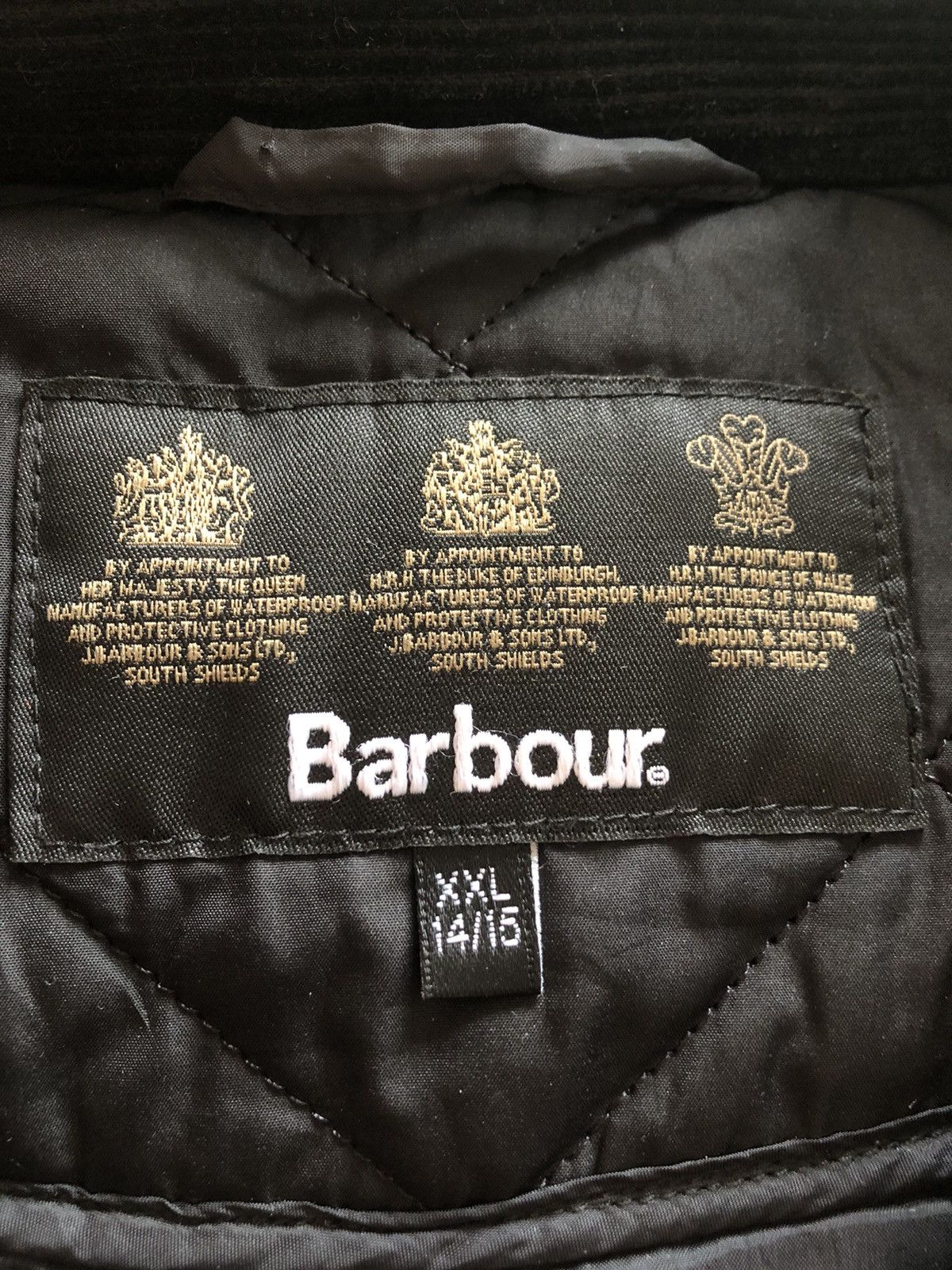 Barbour VINTAGE BARBOUR QUILTED WAX QUALITY JACKET Size US S / EU 44-46 / 1 - 4 Thumbnail