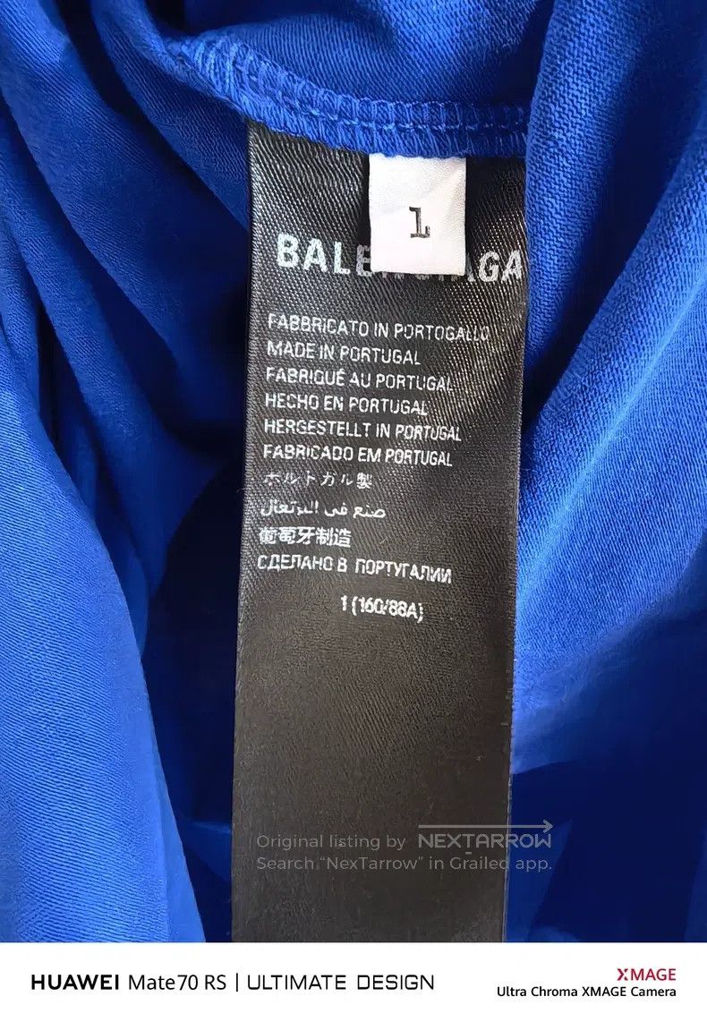 Balenciaga Balenciaga Short-sleeve Jersey Size US S / EU 44-46 / 1 - 5 Thumbnail