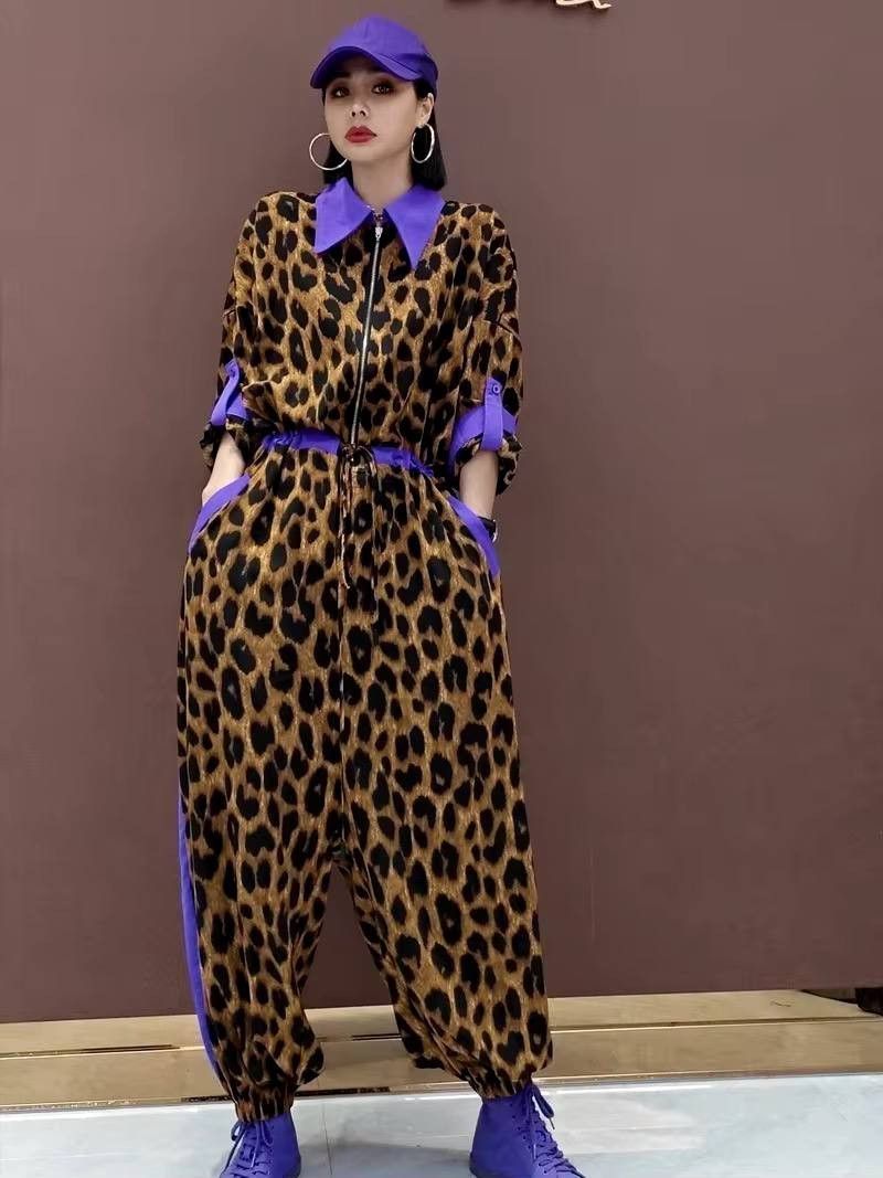 Japanese Brand × Vintage stylish leopard print suit Size 34" / US 12 / IT 48 - 5 Thumbnail