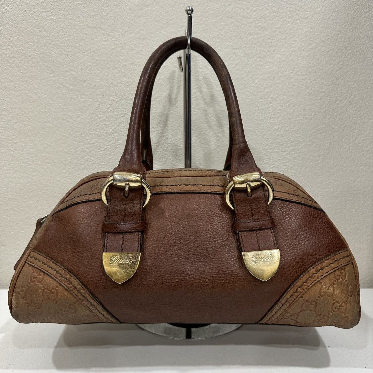 Gucci ‼️LASTDROP‼️ GUCCI BROWN GUCCISSIMA SIGNORIA LARGE DOME BAG Size ONE SIZE - 2 Thumbnail
