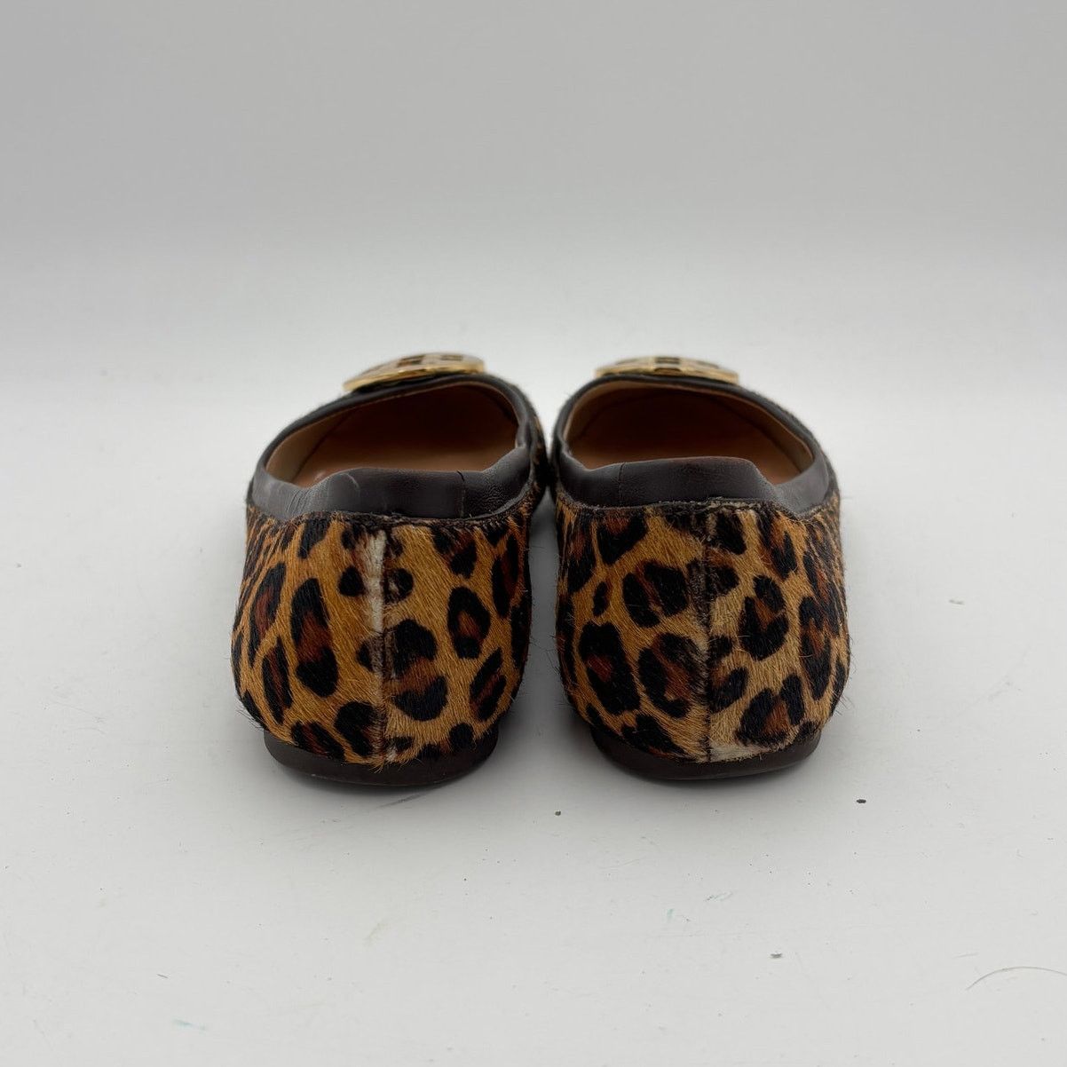 Tory Burch Tory Burch Leopard Print Calf Hair Ballet Flats Women's 8 Size US 8 / IT 38 - 4 Thumbnail