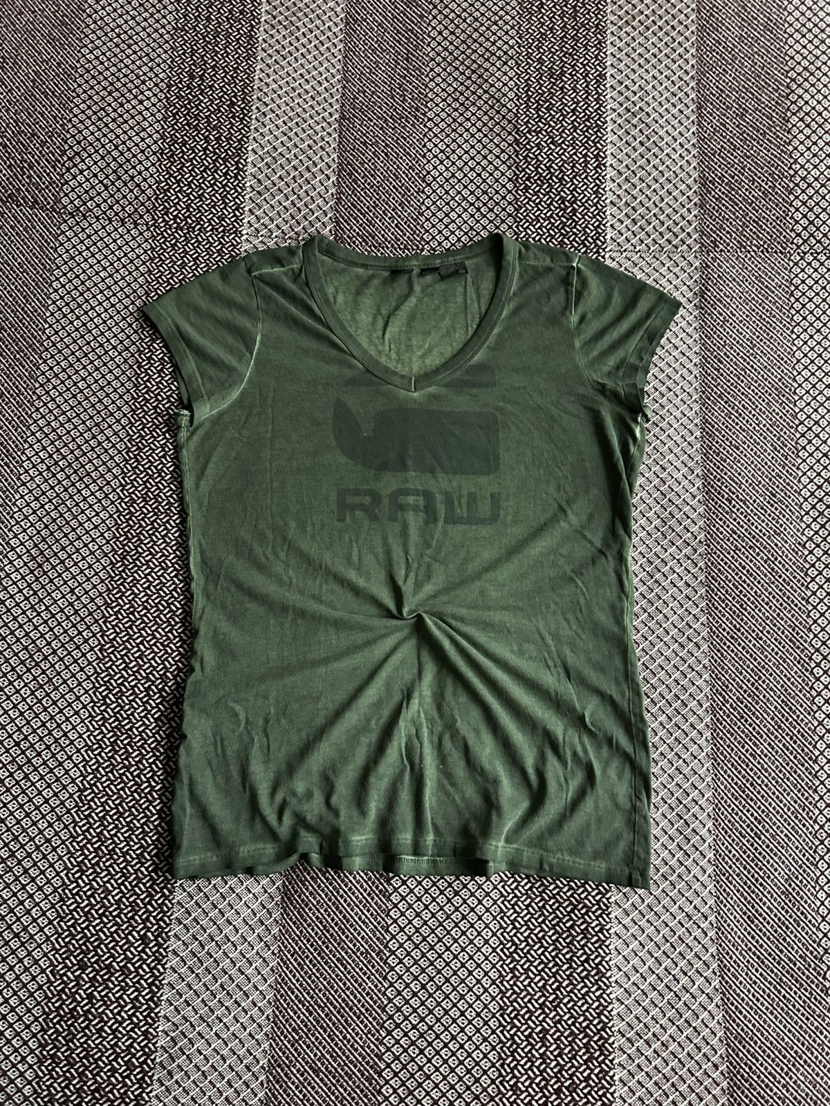 G-Star Vintage G-Star Raw Slim Y2K Womens Tee Big Logo Size Large Size L / US 10 / IT 46 - 1 Thumbnail