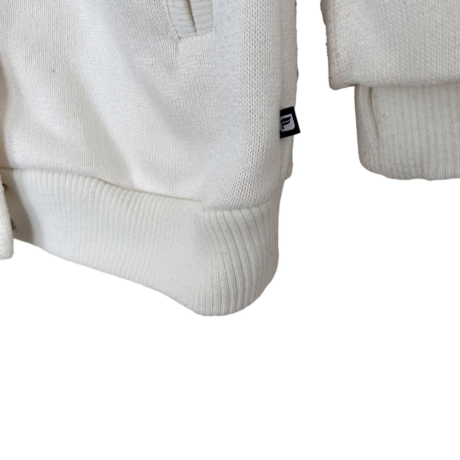 Other Fabletics White Snap Front Sweater Sz S Size S / US 4 / IT 40 - 3 Thumbnail