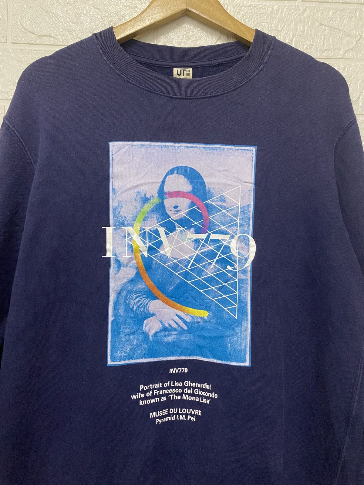 Japanese Brand UNIQLO X Peter Saville X Louvre Museum Mona Lisa Size US L / EU 52-54 / 3 - 7 Thumbnail