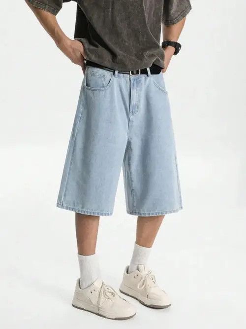 Jean Honjoh x Meifa Washed Street casual shorts jorts jeans Size US 32 / EU 48 - 2 Thumbnail