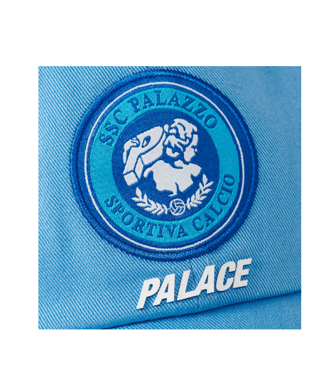 Palace Palace Vesuvio 6-Panel Cap Blue Size ONE SIZE - 2 Thumbnail